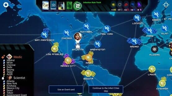 Pandemic: The Board Game - On the Brink: Mutation screenshot 1