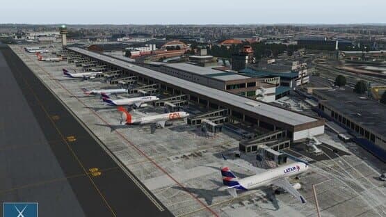 X-Plane 11: Globall Art SBSP - Congonhas Airport screenshot 5