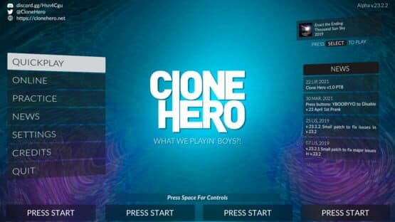 Clone Hero screenshot 1
