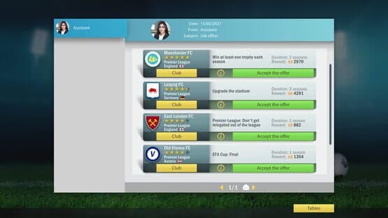 Football, Tactics & Glory: Manager's Journey screenshot 2