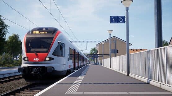 Train Sim World 2: S-Bahn Zentralschweiz - Luzern: Sursee Route screenshot 5