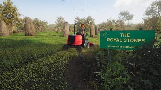 Lawn Mowing Simulator: Ancient Britain screenshot 4