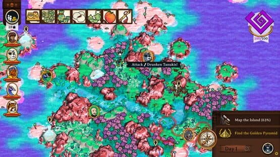 Curious Expedition 2: Shores of Taishi screenshot 2
