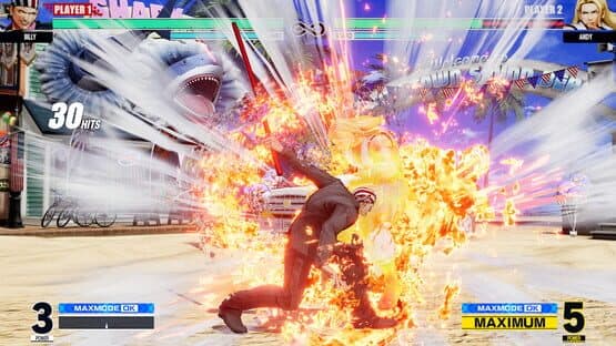 The King of Fighters XV: Characters Team South Town screenshot 2