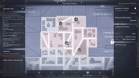 Cyber Manhunt: A Company Man of Titan screenshot 1