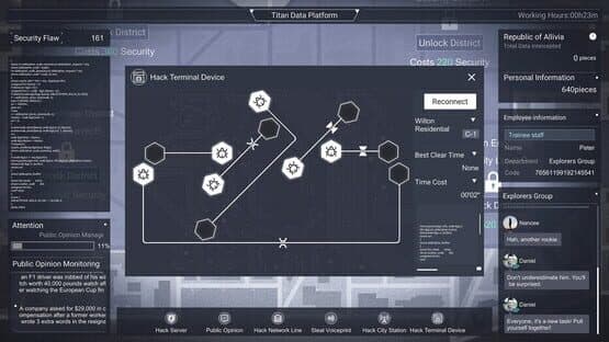 Cyber Manhunt: A Company Man of Titan screenshot 2