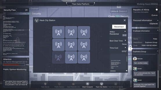 Cyber Manhunt: A Company Man of Titan screenshot 6