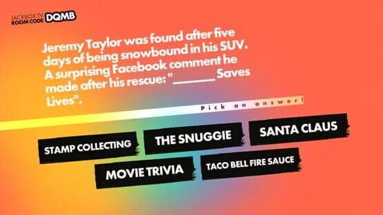 The Jackbox Party Pack 9 screenshot 1