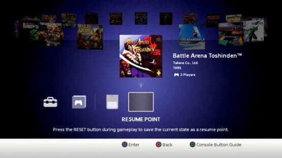 PlayStation Classic screenshot 1