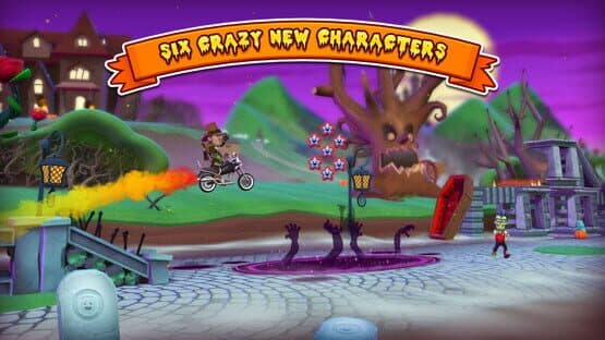 Joe Danger 2: The Movie - Undead Movie Pack screenshot 4