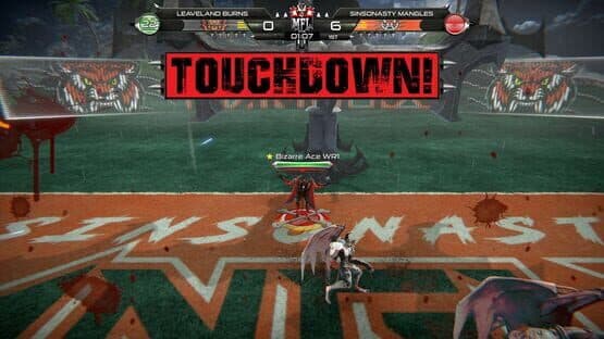 Mutant Football League: Sinsonasty Mangles screenshot 1