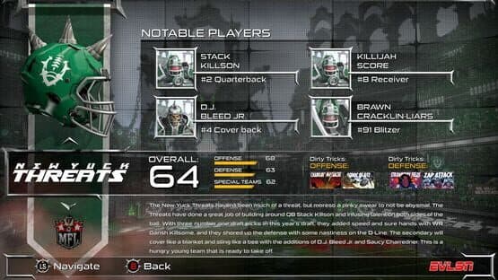 Mutant Football League: New Yuck Threats screenshot 3