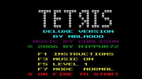 Tetris Deluxe screenshot 1
