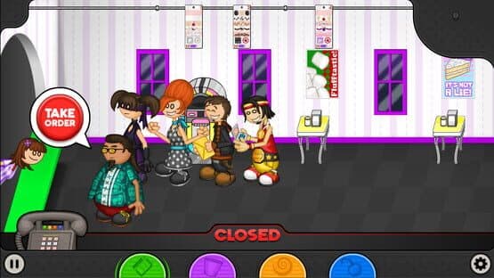 Papa's Freezeria Deluxe screenshot 1