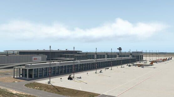 X-Plane 11: Aerosoft - Airport Berlin-Brandenburg screenshot 2