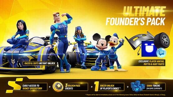 Disney Speedstorm: Ultimate Founder's Pack screenshot 1