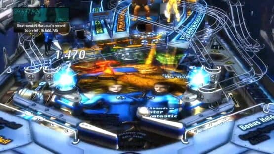 Pinball FX2: Fantastic Four Table screenshot 1