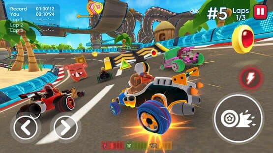 Starlit On Wheels: Super Kart screenshot 1