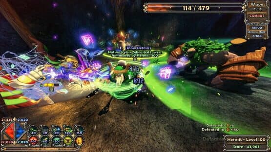 Dungeon Defenders: Hermit Hero screenshot 2