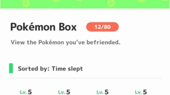 Pokémon Sleep screenshot 6