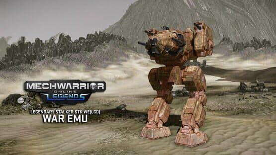 MechWarrior Online: War Emu Legendary Mech Pack screenshot 4