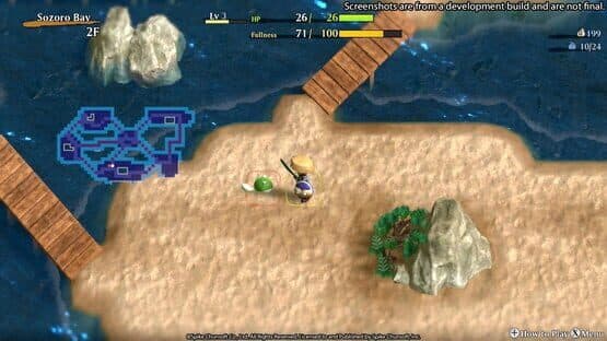 Shiren the Wanderer: The Mystery Dungeon of Serpentcoil Island screenshot 3