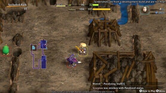 Shiren the Wanderer: The Mystery Dungeon of Serpentcoil Island screenshot 4