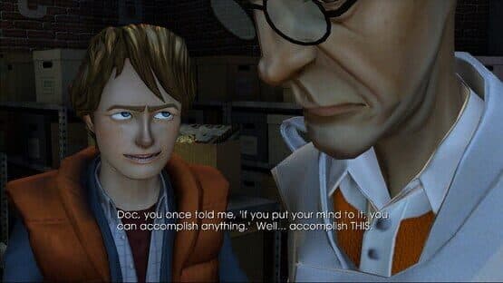 Back to the Future: The Game - Episode 3: Citizen Brown screenshot 5