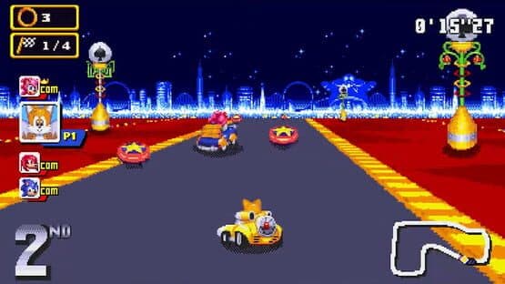 Sonic Drift 16-Bit screenshot 2