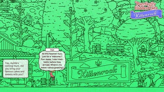 Purrfectly Hidden Cats: Kittenrock screenshot 3