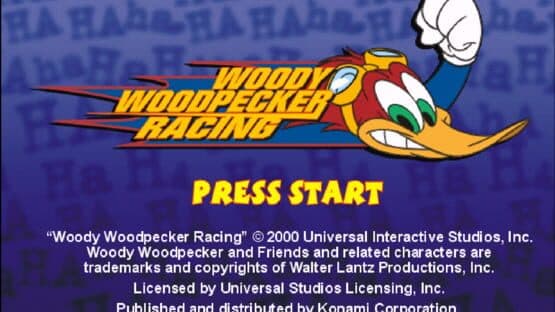 Woody Woodpecker Racing screenshot 1