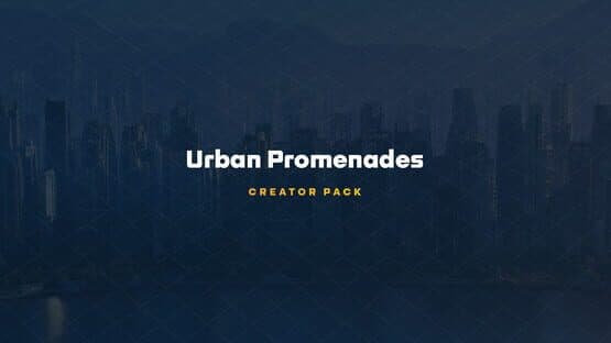 Cities: Skylines II - Creator Pack: Urban Promenades screenshot 1