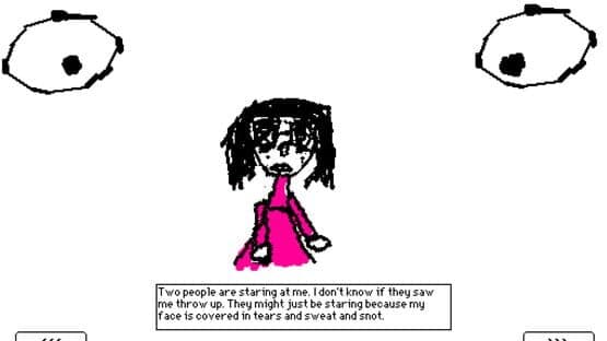 Self-Portrait, Vomit on Concrete screenshot 3