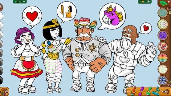 Coloring Pages: Lumberhill Tales screenshot 4