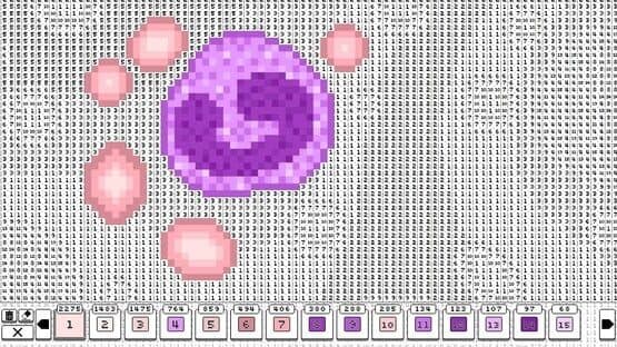 Coloring Pixels: Microscopic Pack screenshot 4