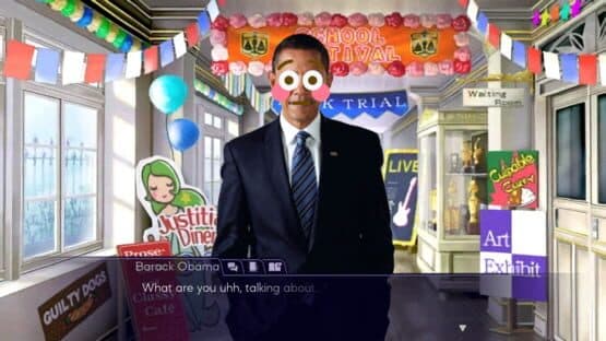 Ace Attorney Investigations 0: Quercus Alba Dating Simulator screenshot 1