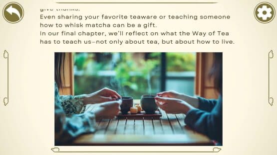 The World of Japanese Tea Through the Way of Tea screenshot 6