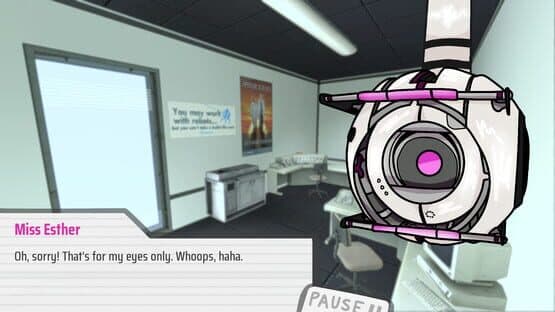 Aperture Dating Simulator screenshot 2