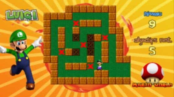 Mario & Luigi Sokoban screenshot 2