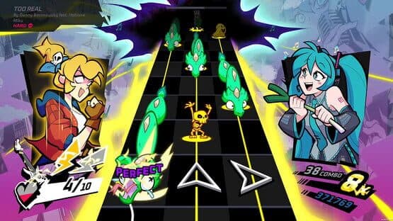 Rift of the NecroDancer: Hatsune Miku - "Too Real" screenshot 6