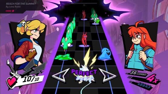 Rift of the NecroDancer: Celeste - "Reach for the Summit" screenshot 1