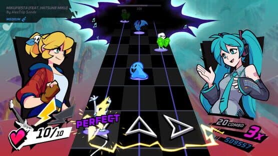 Rift of the NecroDancer: Hatsune Miku - "MikuFiesta" screenshot 2