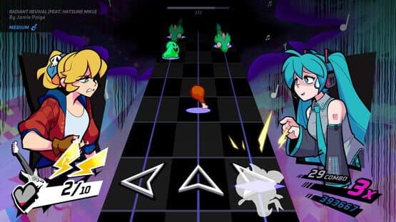 Rift of the NecroDancer: Hatsune Miku - "Radiant Revival" screenshot 3