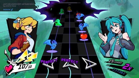 Rift of the NecroDancer: Hatsune Miku - "Just 1dB Louder" screenshot 2