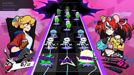 Rift of the NecroDancer: hololive - "Play Dice!" screenshot 2