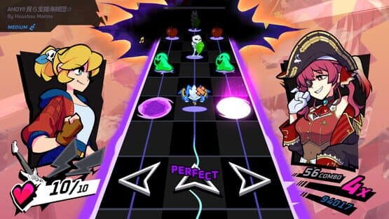 Rift of the NecroDancer: hololive - "Ahoy!! Warera Takara Kane Kaizoku-dan☆" screenshot 3