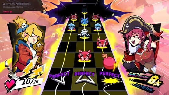 Rift of the NecroDancer: hololive - "Ahoy!! Warera Takara Kane Kaizoku-dan☆" screenshot 1