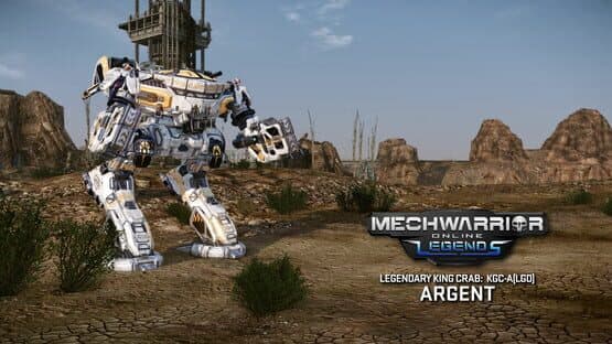 MechWarrior Online: Argent Legendary Mech Pack screenshot 1