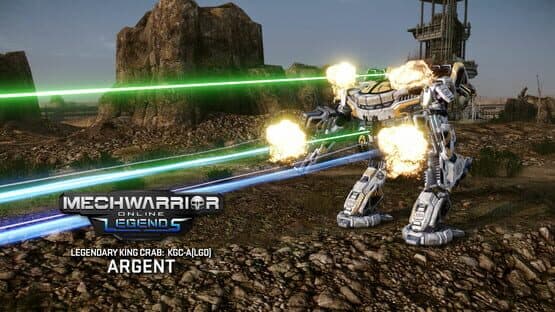 MechWarrior Online: Argent Legendary Mech Pack screenshot 2