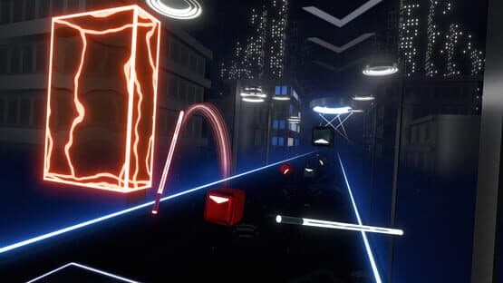 Beat Saber: The Weeknd - "Blinding Lights" screenshot 1